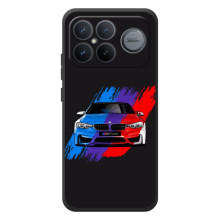 Чехол BMW для xaomi poco f8 ultra – Цветная БМВ