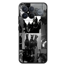 Чохол ДОБЕРМАН  для Xiaomi Poco F8 Ultra – Колаж Доберман