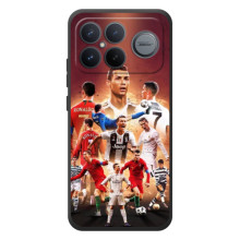 Чехол футболист Роналду для xaomi poco f8 ultra
