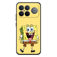Чехол Губка Боб для :Xiaomi Поко F8 Ультра (Веселый Спанч Боб)