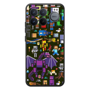 Чохол Майнкрафт на Xiaomi Poco F8 Ultra (AlphaPrint) Minecraft