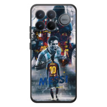 Чехол Месси футболист для Xiaomi Poco F8 Ultra – Коллаж Месси