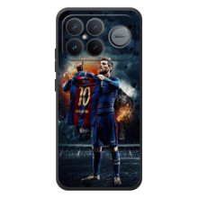 Чехол Месси футболист для Xiaomi Poco F8 Ultra – Месси с футболкой