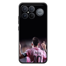 Чехол Месси футболист для Xiaomi Poco F8 Ultra – Месси в Интер