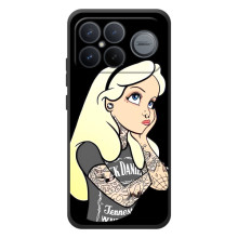 Чехол с печатью для Xiaomi Poco F8 Ultra - (Мода) (AlphaPrint) (Девочка в тату)