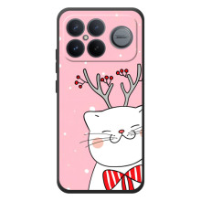 Чохол на тематику: Коти для Xiaomi Poco F8 Ultra (Зимовий кіт)