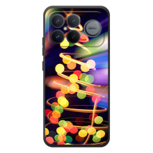 Чохол новорічна ялинка на Xiaomi Poco F8 Ultra (Гірлянди)