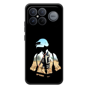 Чохол з картинкою "Герой Pubg" на Xiaomi Poco F8 Ultra – Пубг мен