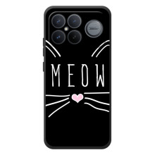 Бампер з зображенням Котиків для ШІаомі Поко F8 Ьlтра (КОТИК MEOW)