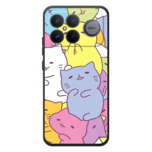 Бампер з зображенням Котиків для ШІаомі Поко F8 Ьlтра (Милі котики)