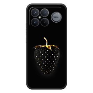 Чехол с изображением  вкусной еды для Xiaomi Poco F8 Ultra – Чёрная клубника