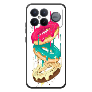Чехол с изображением  вкусной еды для Xiaomi Poco F8 Ultra – Сочные пончики