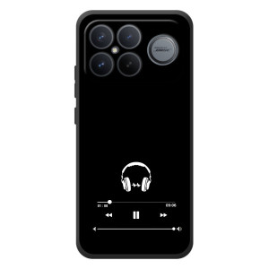 Чохол з картинками на чорному фоні для Xiaomi Poco F8 Ultra – Плеєр