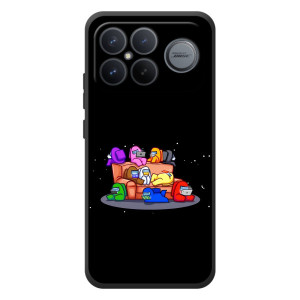 Чехол Амонг Ас для Xiaomi Poco F8 Ultra (AlphaPrint)
