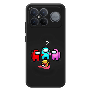Чехол Амонг Ас для Xiaomi Poco F8 Ultra (AlphaPrint)
