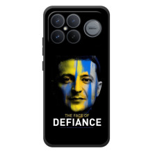 Чехол для Xiaomi Poco F8 Ultra (AlphaPrint - с принтом Зеленского) – В. Зеленский