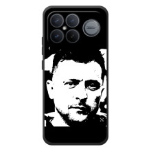 Чехол для Xiaomi Poco F8 Ultra (AlphaPrint - с принтом Зеленского)