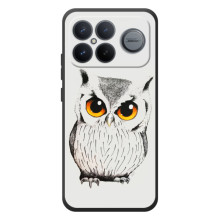 Чехол с птицами на Xiaomi Poco F8 Ultra (VPrint) – Милая Сова