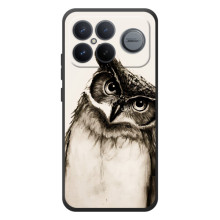 Чехол с птицами на Xiaomi Poco F8 Ultra (VPrint) – Сова