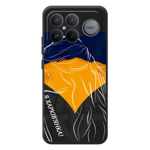 Чехол с Украинской символикой на Xiaomi Poco F8 Альфа – Я Харьковчанка