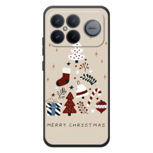 Чохол Санта Клаус для Xiaomi Poco F8 Ultra (Merry Christmas)