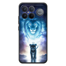 Чехол со Львом для Xiaomi Poco F8 Ultra (VPrint) – Маленький лев