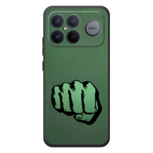 Чохол Супергерої Марвел на ШІаомі Поко F8 Ьlтра (Халк)