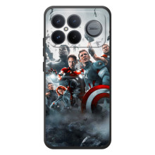 Чохол Супергерої Марвел на ШІаомі Поко F8 Ьlтра (Команда марвел)
