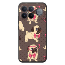 Чохол (ТПУ) Милі песики для Xiaomi Poco F8 Ultra – Песик Мопсікі