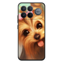 Чохол (ТПУ) Милі песики для Xiaomi Poco F8 Ultra – Йоркширський тер'єр