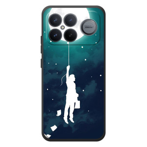 Чохол (ТПУ) з планетами на Xiaomi Poco F8 Ultra – To The moon