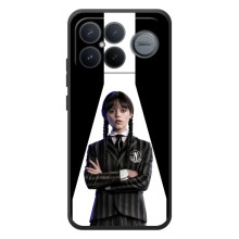 Чехлы Венсдей на Xiaomi Poco F8 Ultra Уэнсдей (AlphaPrint) – W-Wednesday