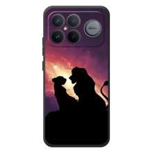 Чехол Король лев на :Xiaomi Поко F8 Ультра (Симба и Налу)