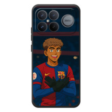 Чехол с футболистом Ламин Ямаль Xiaomi Poco F8 Ultra (Футболист Ямал)