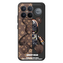 Чехол с брендом Луи Витон на xaomi poco f8 ultra – Мишка робот