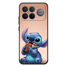 Чохол з малюнком Стіч для Xiaomi Poco F8 Ultra – Стіч з шоколадом