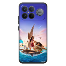 Чехол с мультфильмом Моана Xiaomi Poco F8 Ultra (Моана и Мауи)