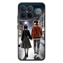 Чехол с дизайном Венздей 2 на Xiaomi Poco F8 Ultra (Уэнсдей и Тайлер)