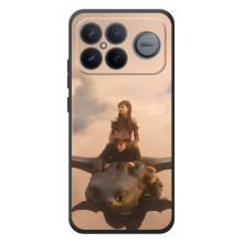 Чехол как приручить дракона на Xiaomi Poco F8 Ultra (Фильм дракон)