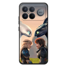 Чехол как приручить дракона на Xiaomi Poco F8 Ultra (Гикавка и Астрид)