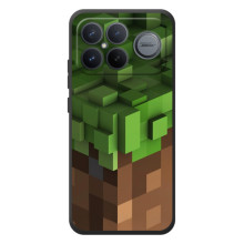 Чехол с картинками Майнкрафт для xaomi poco f8 ultra – Пиксельный Майнкрафт