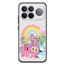 Чехол с Лабубу на Xiaomi Poco F8 Ultra (Фон Лабубу)