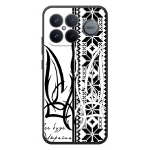 Чехол с украинским гербом на Xiaomi Poco F8 Ultra – Герб с вишивкой