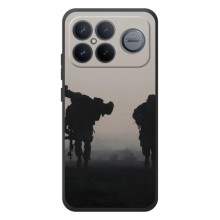 Чехол с украинским воином на Xiaomi Poco F8 Ultra – Украинские солдаты