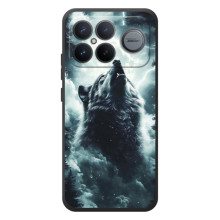 Чехол с картинкой «Хищники» для Xiaomi Poco F8 Ultra (Волк)