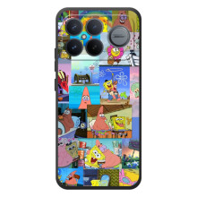 Силіконовий чохол Спанч Боб на ШІаомі Поко F8 Ьlтра (Комікси Спанч Боб)