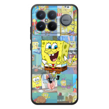 Силіконовий чохол Спанч Боб на ШІаомі Поко F8 Ьlтра (Радісний Спанч Боб)