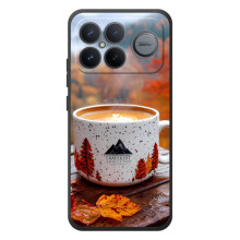 Чехол с уникальным дизайном «Осень с кофе» для Xiaomi Poco F8 Ultra – Кофе на природе
