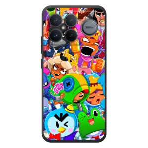 Силіконовый Чохол на Xiaomi Poco F8 Ultra з картинкою Brawl Stars – Brawl-Stars