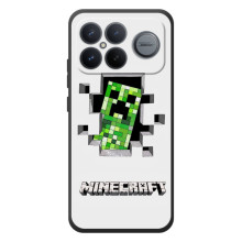 Чохли для Xiaomi Poco F8 Ultra (Персонажі МайнКрафт) (Кріпер)